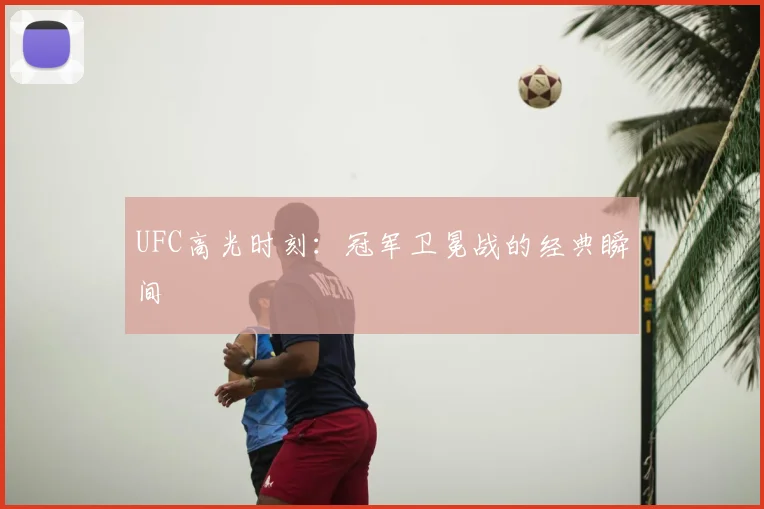 UFC高光时刻：冠军卫冕战的经典瞬间